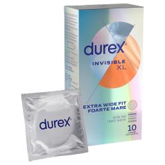 Durex Invisible XL - ekstra store kondomer (10 stk)