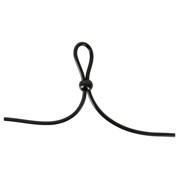 Magic Shiver - justerbar penisring (svart)