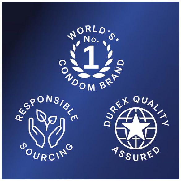 Durex Intense - ribbet og prikkete kondomer (16 stk)