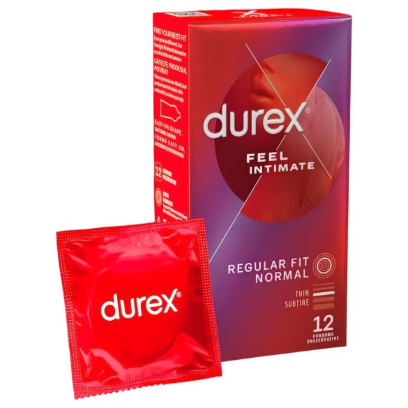 Durex Feel Intimate - tynn vegg kondompakke (2x12 stk)