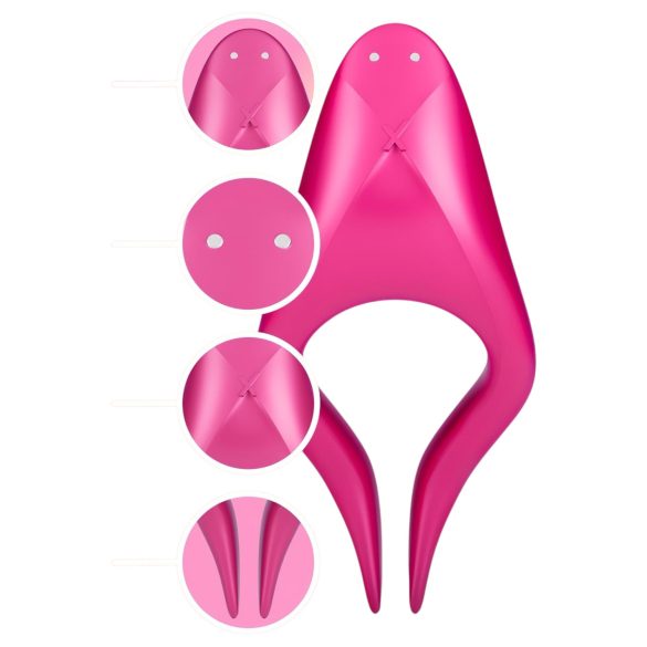 Durex Tease & Ride - Intim punktvibrator (rosa)