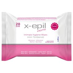 X-Epil Intimo - intimservietter (20 stk) X-Epil Intimo - intimservietter (20 stk)