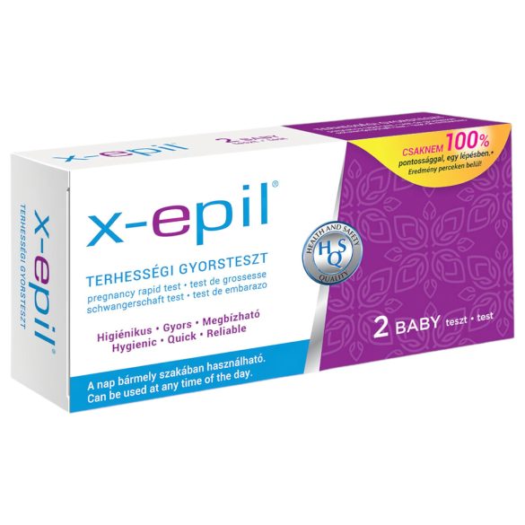 X-Epil - Graviditetstest Rask (2 stk)