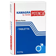   Kamagra by Carene Potencia - kosttilskuddstabletter for menn - 4 stk