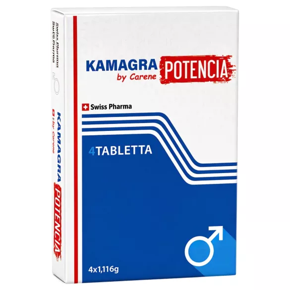 Kamagra by Carene Potencia - kosttilskuddstabletter for menn - 4 stk