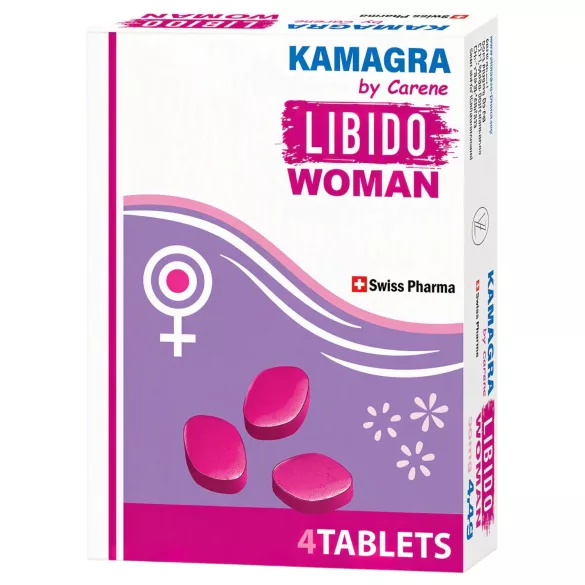 Kamagra by Carene Libido Woman - kosttilskuddstabletter for kvinner - 4 stk