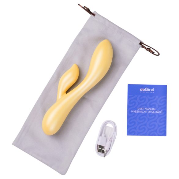 Desirel Desire Dew - smart klitorisvibrator med arm (gul)
