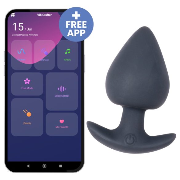 Desirel Obsidian - smart, analvibrator (svart)