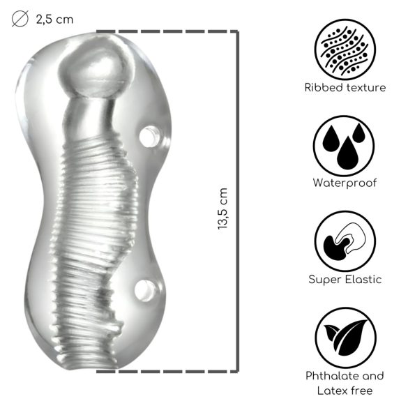 Desirel Vortex - onaniprodukt (gjennomsiktig)