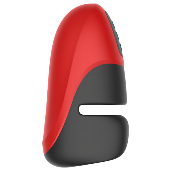 Lena - vibrerende klemasturbator (rød)