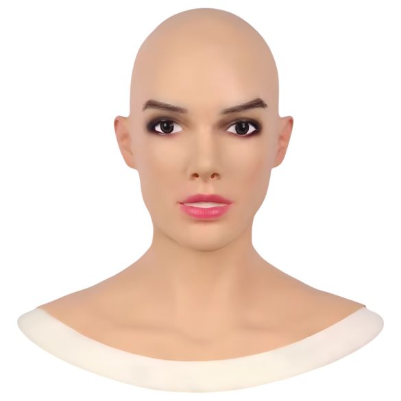 Silikon ansiktsmaske for kvinner (naturlig)