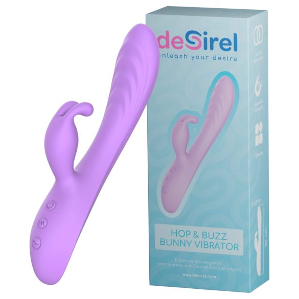 Desirel Hop & Buzz Bunny - kanin vibrerende parfyme (rosa)