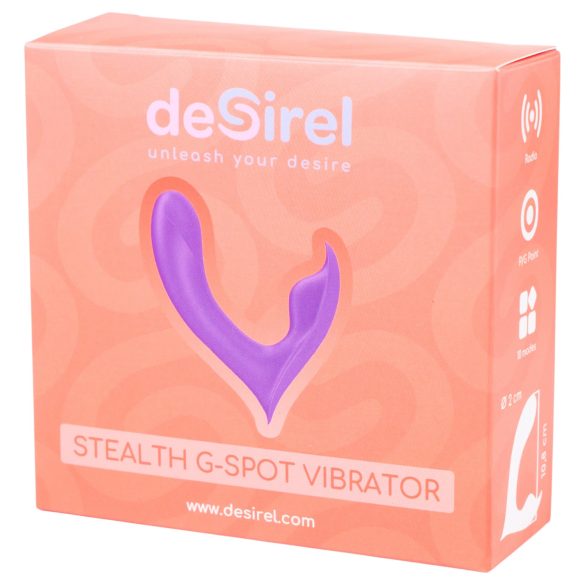 Desirel Insider - G-punkt og prostata vibrator (lilla)