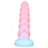 Lystig enhjørningdildo - 22cm (regnbue)