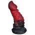 OgazR - blekksprutarm dildo - 19cm (rød)