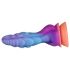 OgazR - Glødende Dragedildo - 22cm (Lilla-Rosa)