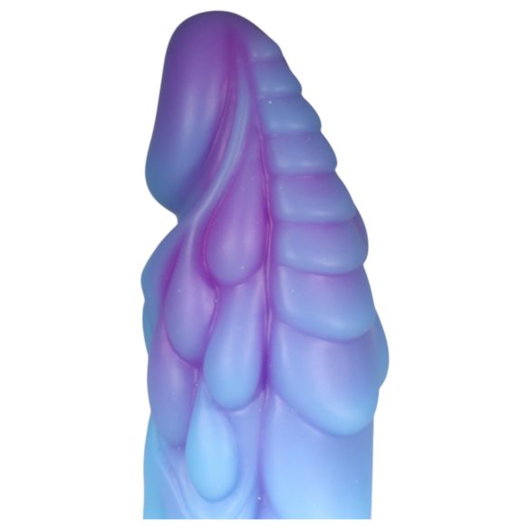 OgazR - glødende drage-dildo - 22 cm (lilla-rosa)