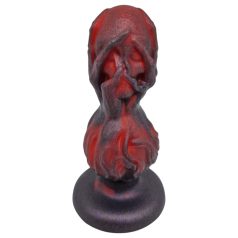 OgazR - kuleformet analdildo - 10,5 cm (svart)