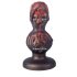 OgazR - Kulerunde Analdildo - 10,5 cm (svart)