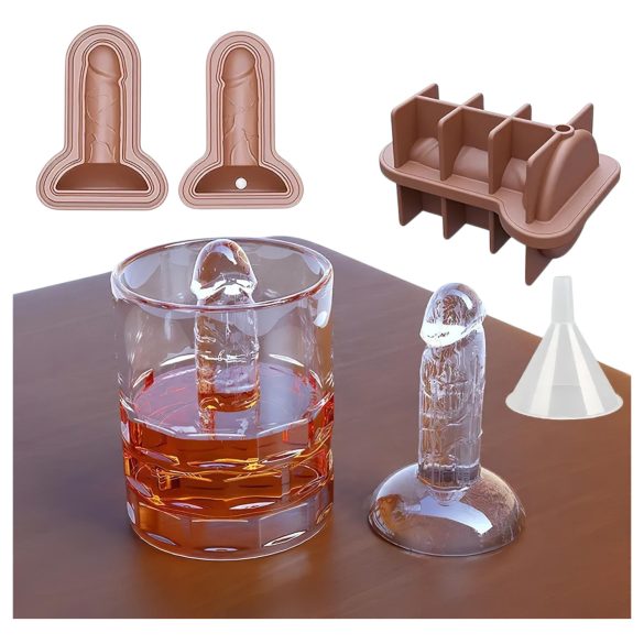 Penis-isbitform (blå)