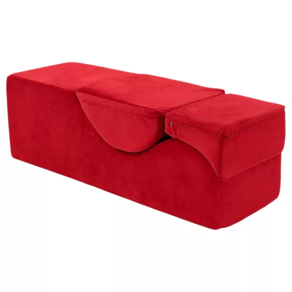 Desirel Magic Pillow - justerbar sexsofa (rød)