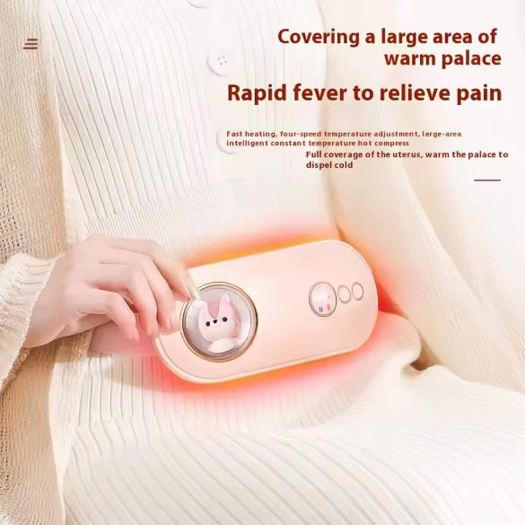 HappyPet Comfort - Menstruasjonsmassasje belte (hvit)