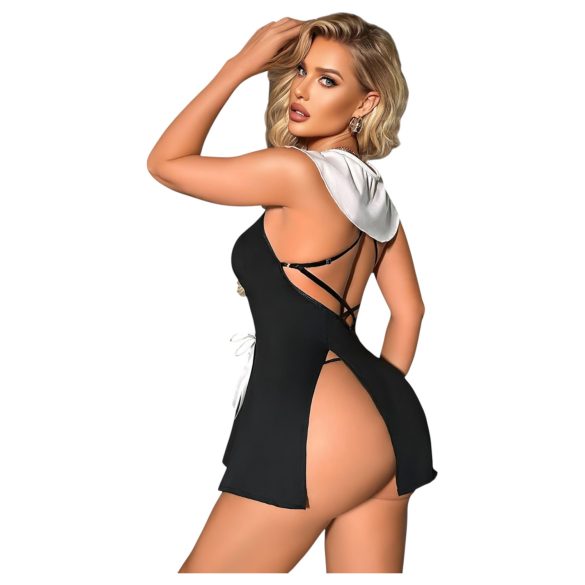 Nonne-kostyme (svart)