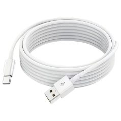 USB Type-C ladeledning (hvit)