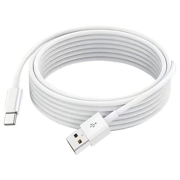 USB Type-C ladeledning (hvit)