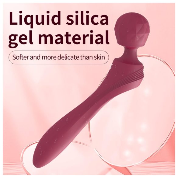 Lonely - buet massasjevibrator (rød)