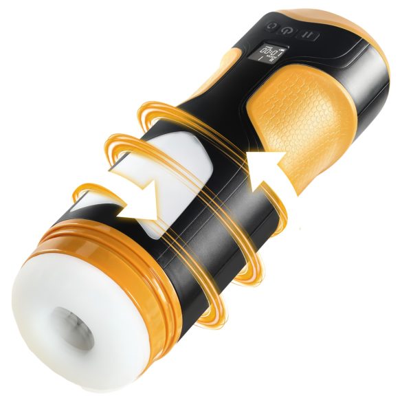 Lonely - støtende og roterende masturbator (svart)