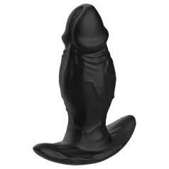 Kangvo - magnetisk oppblåsbar silikon­dildo (svart)