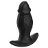 Kangvo - magnetisk oppblåsbar silikon­dildo (svart)