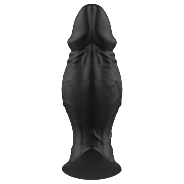 Kangvo - magnetisk oppblåsbar silikon­dildo (svart)