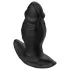 Kangvo - magnetisk oppblåsbar silikon­dildo (svart)