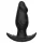 Kangvo - magnetisk oppblåsbar fantasidildo stor (svart)