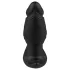 Kangvo - magnetisk oppblåsbar fantasidildo stor (svart)