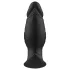 Kangvo - magnetisk oppblåsbar fantasidildo stor (svart)