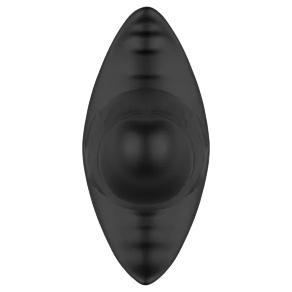 Kangvo - magnetisk oppblåsbar fantasidildo stor (svart)