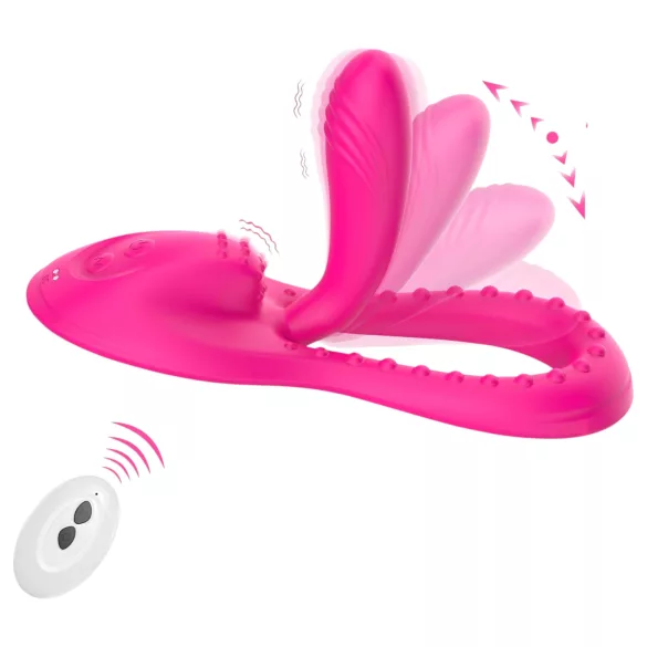 Mroow - fleksibel putevibrator (rosa)
