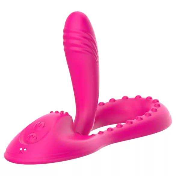 Mroow - fleksibel putevibrator (rosa)