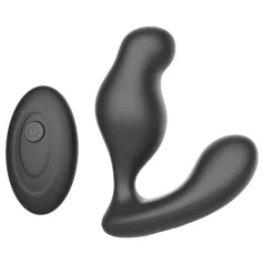 Mroow - prostatavibrator med fjernkontroll (svart)