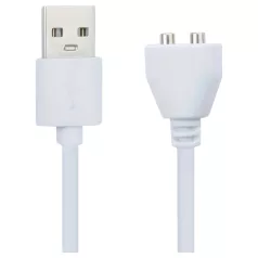 Pleasure Charge Pantyrebel - magnetisk USB-ladekabel (hvit)