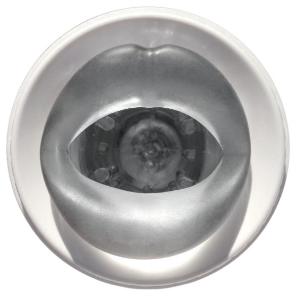 PDX Roto-Bator - vibrasjons munnmasturbator (hvit)