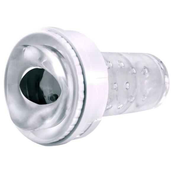 PDX Roto-Bator - vibrasjons munnmasturbator (hvit)