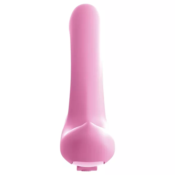 Threesome Rock N Grind - G-punkt- og klitorisvibrator med fjernkontroll (rosa)