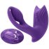 Inya Bump-N-Grind - trådløs, varmende 2in1 klitorisvibrator (lilla)