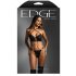 Edge By Fantasy - sett i skinnlook for menn (svart) - M/L