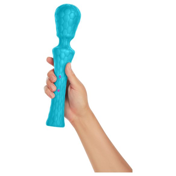 FemmeFunn Ultra Wand XL - premium massasjestav vibrator (turkis)