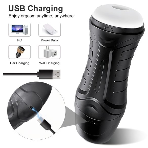 AlvUp - sugevibrator (svart)